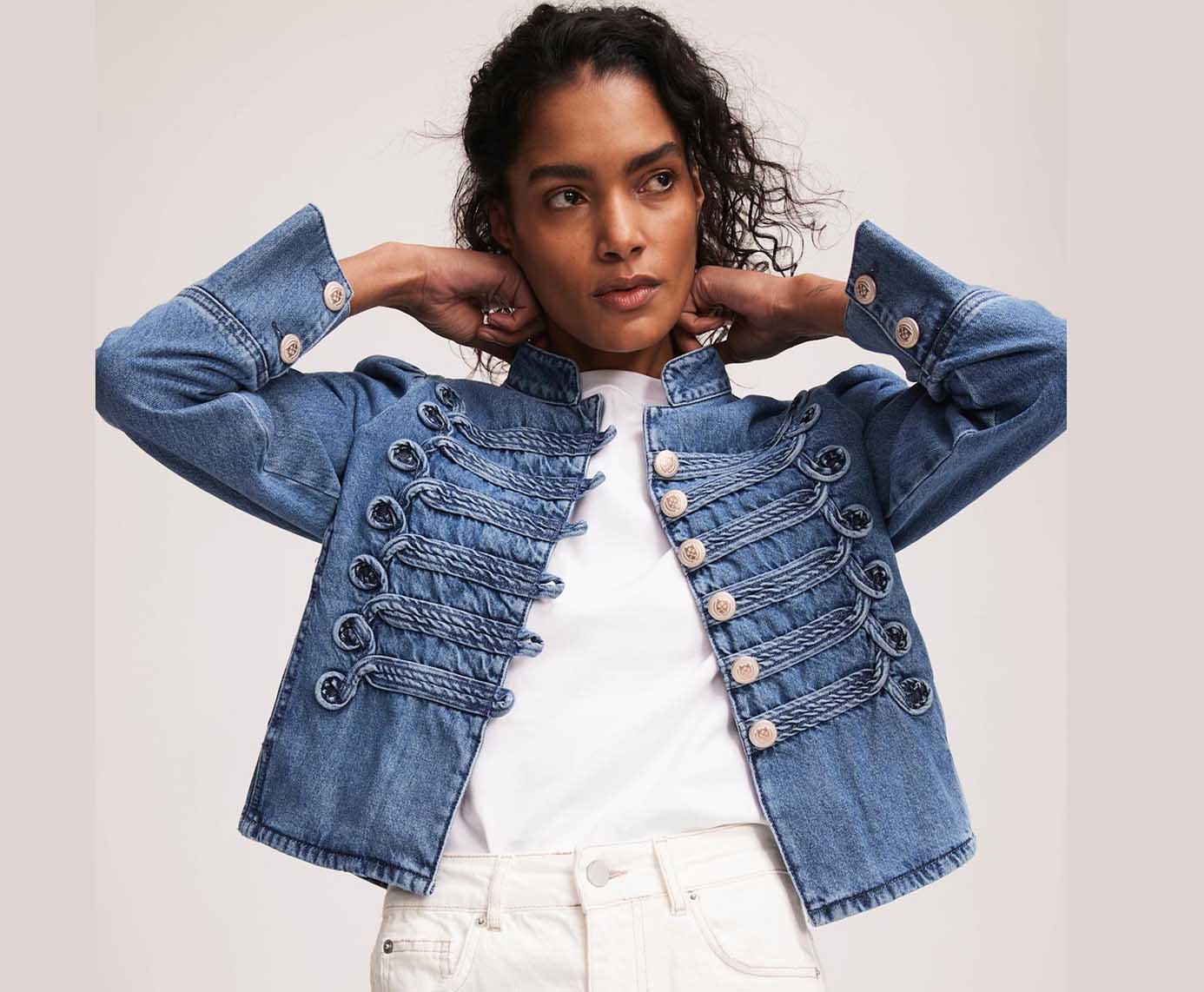 Spring Layers Redefined: Discovering the Perfect Denim Jacket at takingshape.com